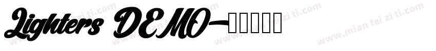 Lighters DEMO字体转换
